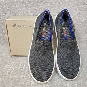 ROTHY'S The Kids Sneaker Steel Grey Slip On Shoes Toddler Size 11